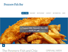 Tablet Screenshot of penmerefishbar.co.uk